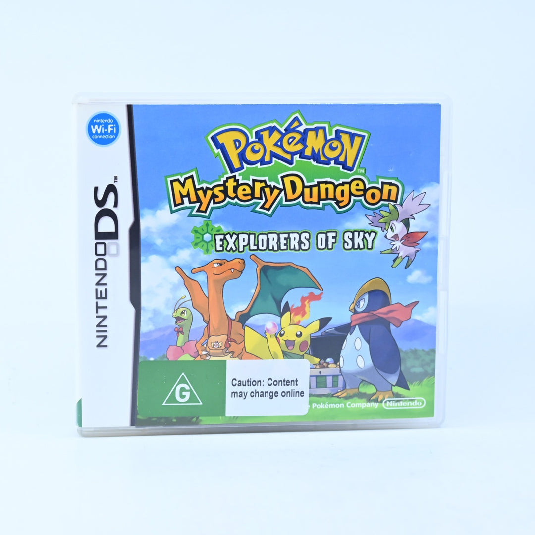 Pokemon Mystery Dungeon: Explorers of Sky - Nintendo DS Game - PAL - No Manual