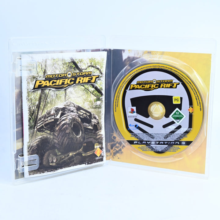 MotorStorm Pacific Rift - Sony Playstation 3 / PS3 Game + Manual - MINT DISC!
