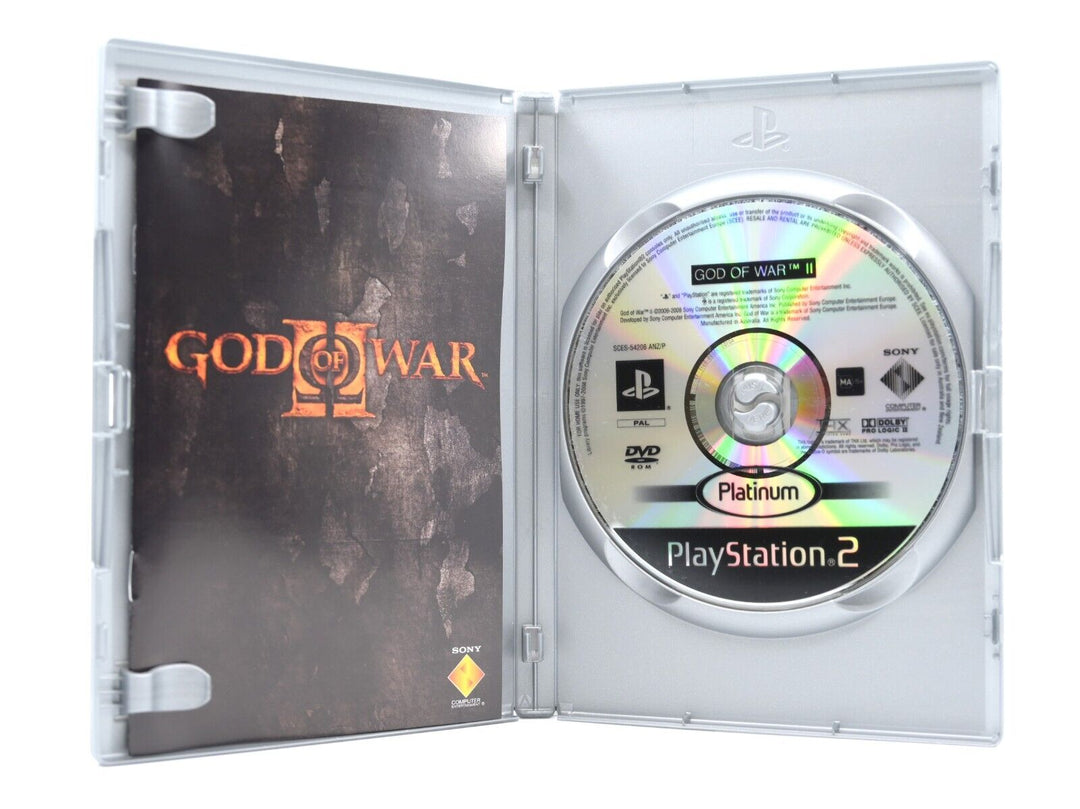 LIKE NEW! God of War II - Sony Playstation 2 / PS2 Game - PAL - FREE POST!