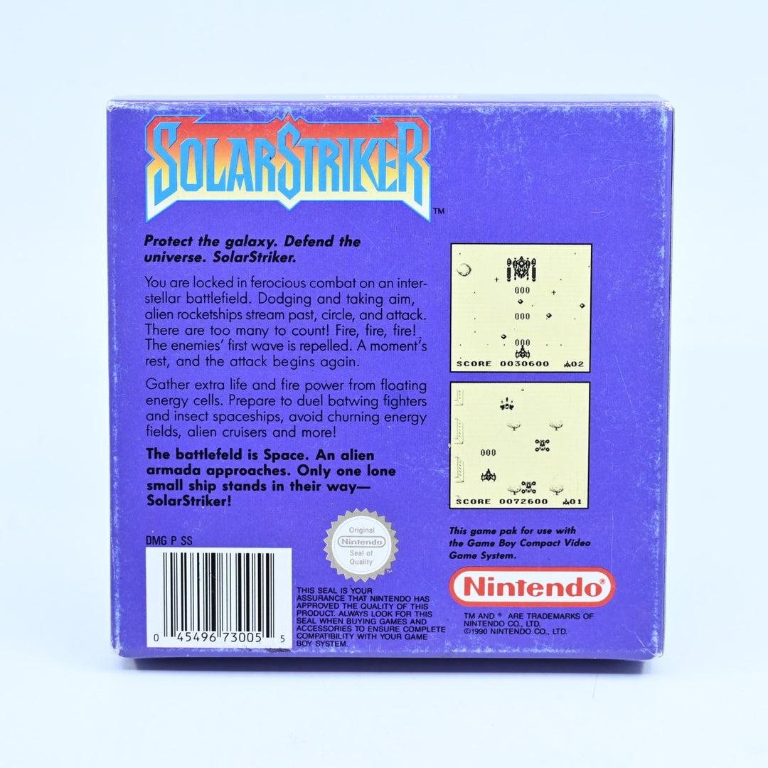 Solar Striker - Nintendo Gameboy Boxed Game - PAL - FREE POST! - Solar Striker
