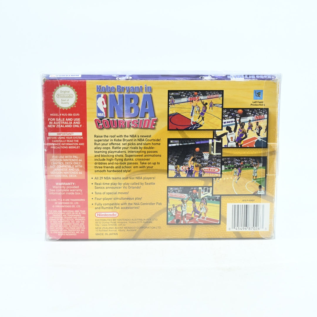 Kobe Bryant in NBA Courtside - N64 / Nintendo 64 Boxed Game - PAL - FREE POST!