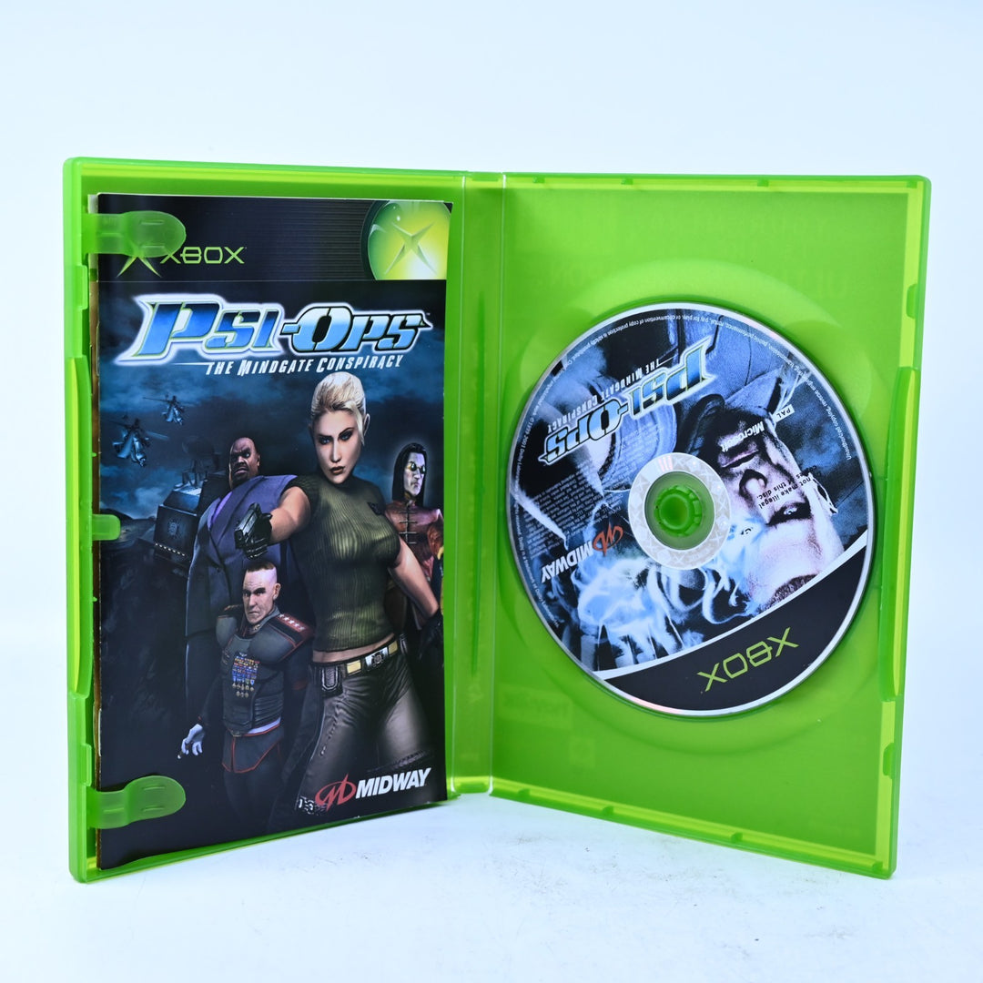 Psi-Ops: The Mindgate Conspiracy - Original Xbox Game + Manual - PAL