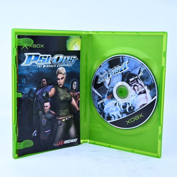 Psi-Ops: The Mindgate Conspiracy - Original Xbox Game + Manual - PAL