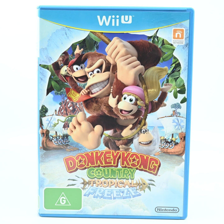 Donkey Kong Country Tropical Freeze - Nintendo Wii U Game - PAL - MINT DISC!