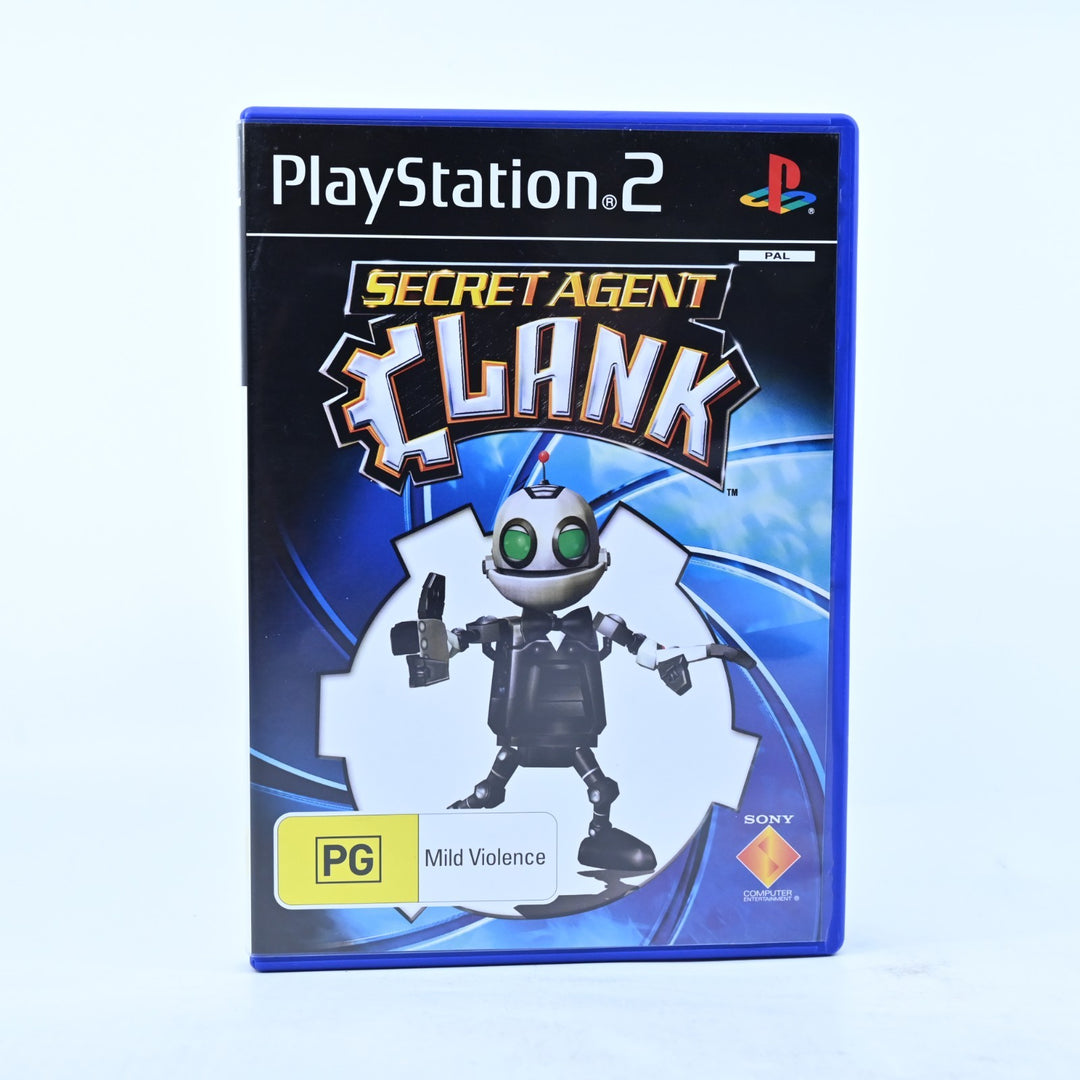 Secret Agent Clank - Sony Playstation 2 / PS2 Game + Manual - PAL - MINT DISC!