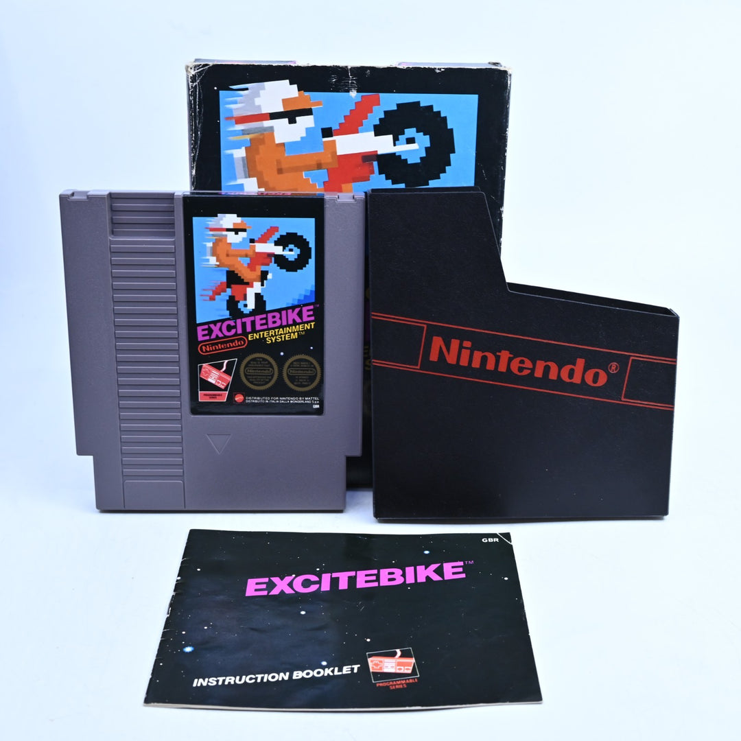 ExciteBike - Nintendo Entertainment System / NES Boxed Game - PAL - FREE POST!