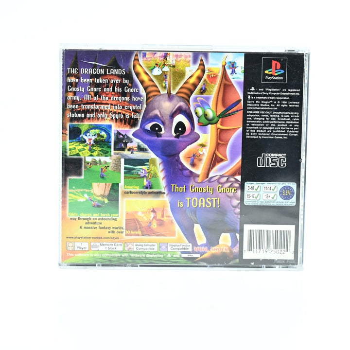 Spyro the Dragon - Sony Playstation Game - FREE POST!