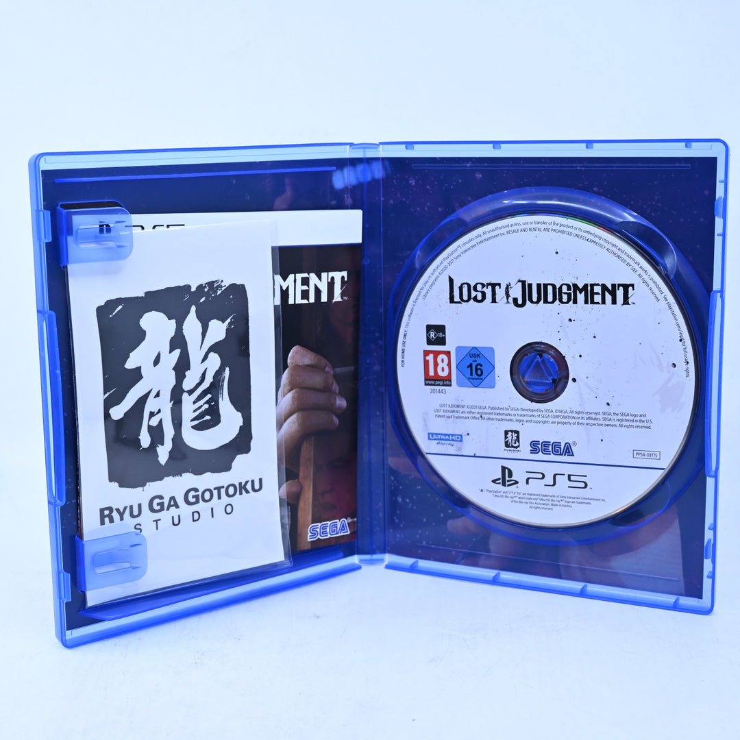 Lost Judgement - Sony Playstation 5 / PS5 Game - MINT DISC!