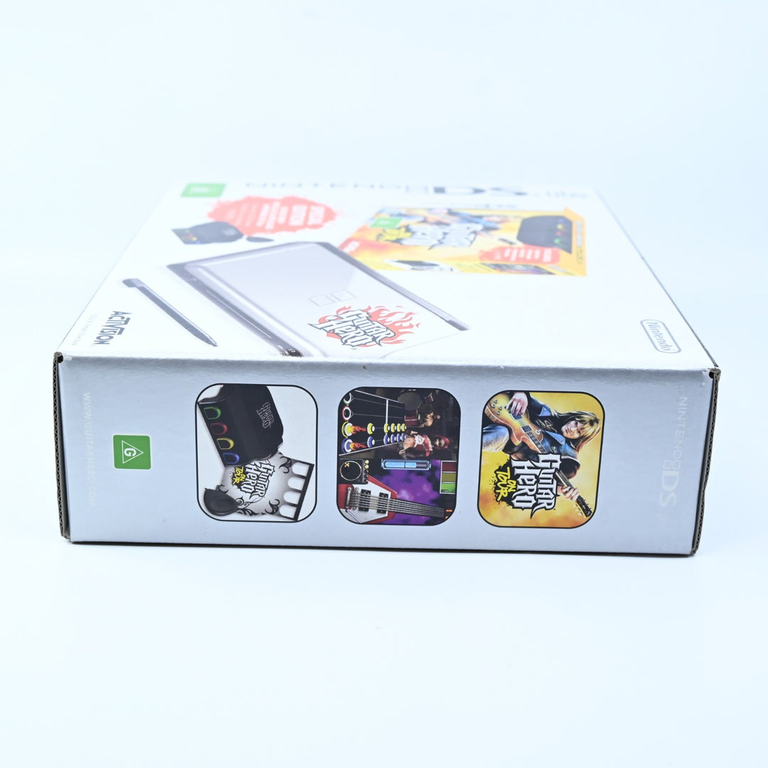 UNUSED! Special Edition Guitar Hero - Nintendo DS Lite Boxed Console - AUS PAL