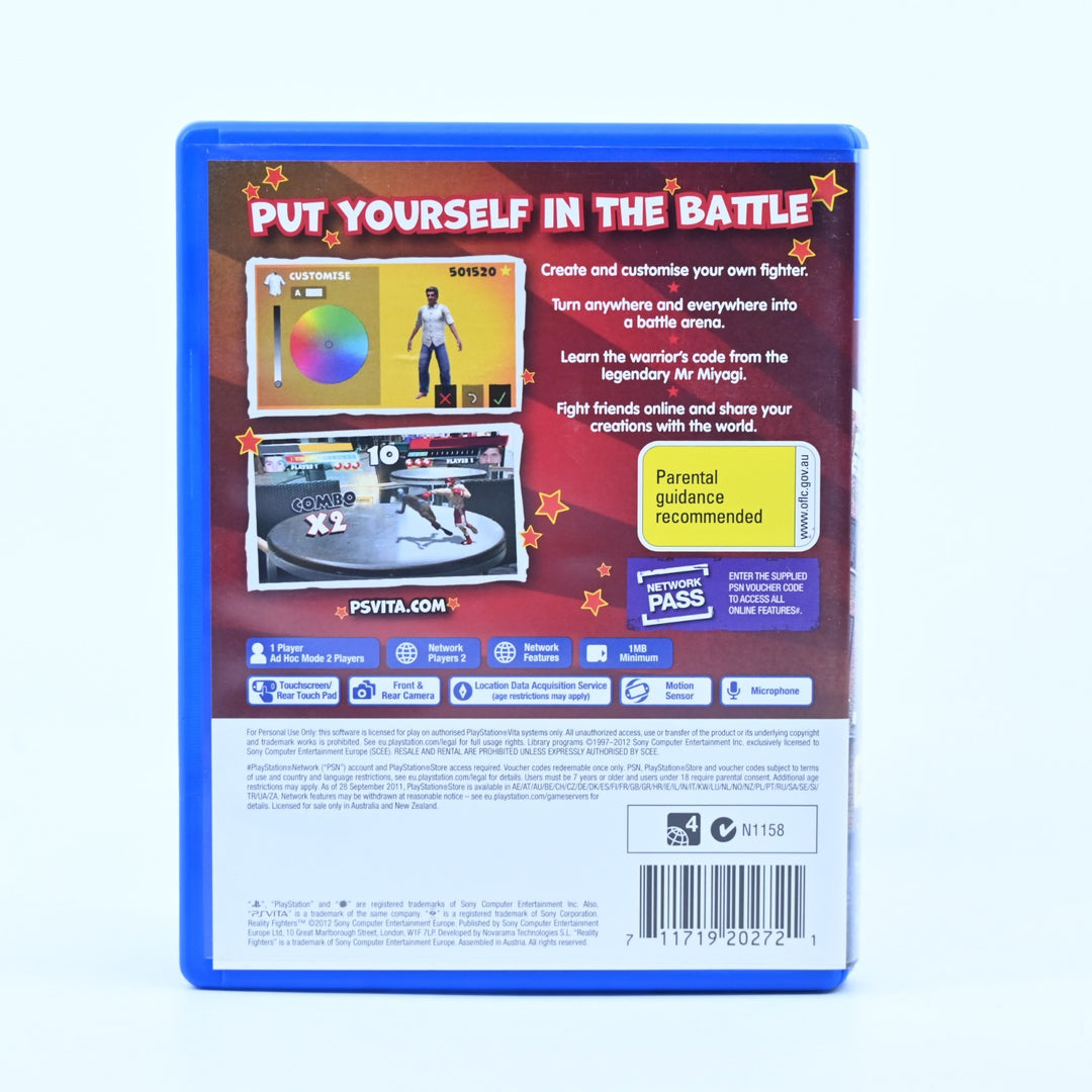 Reality Fighters - Sony PS Vita Game - FREE POST!