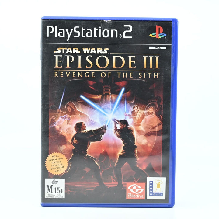 Star Wars: Episode III Revenge of the Sith Sony Playstation 2/ PS2 Game + manual