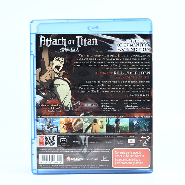 Attack on Titan - Collection 1 - Region B - Blu-ray - MINT DISCS! Anime AUS