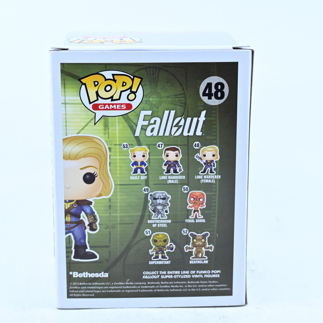 Lone Wanderer (Female) - Fallout - Funko Pop Games #48 - Toy