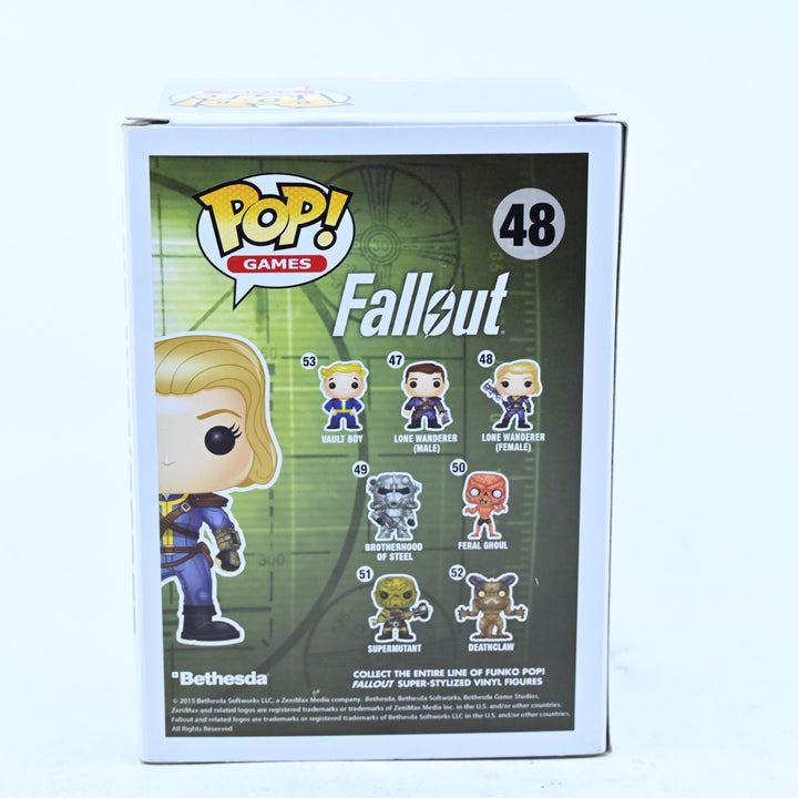 Lone Wanderer (Female) - Fallout - Funko Pop Games #48 - Toy