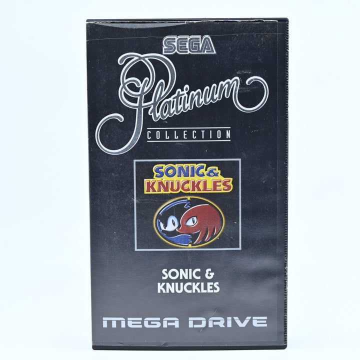 Sonic & Knuckles - Platinum - Sega Mega Drive Game - PAL - FREE POST!