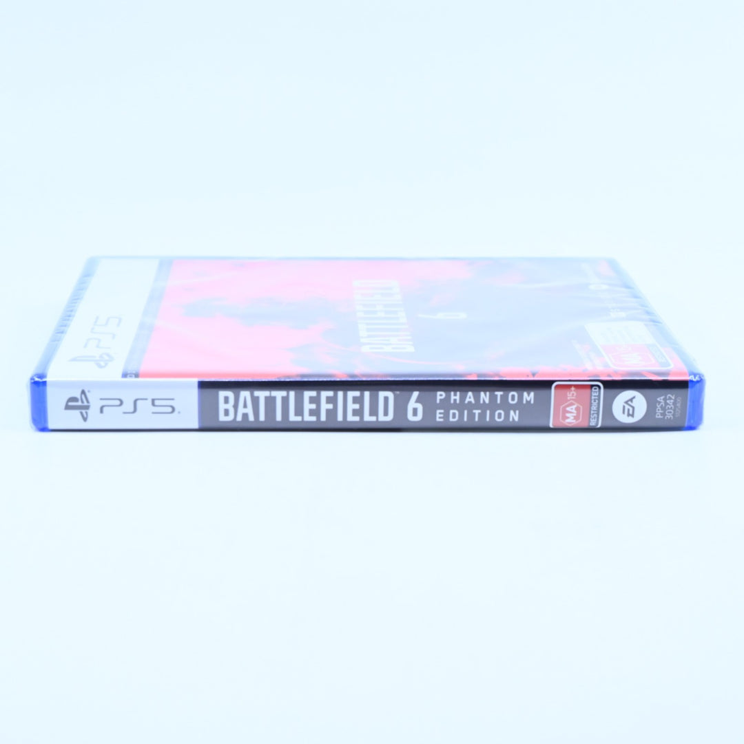 SEALED! Battlefield 6: Phantom Edition with Bag - Sony Playstation 5 / PS5 Game