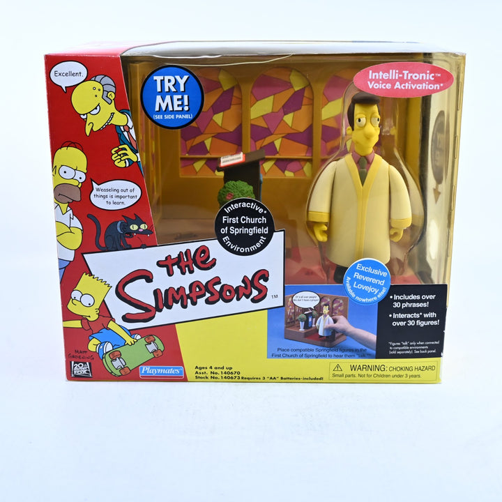 Reverend Lovejoy & First Church of Springfield - Simpsons Voice Activation Toy