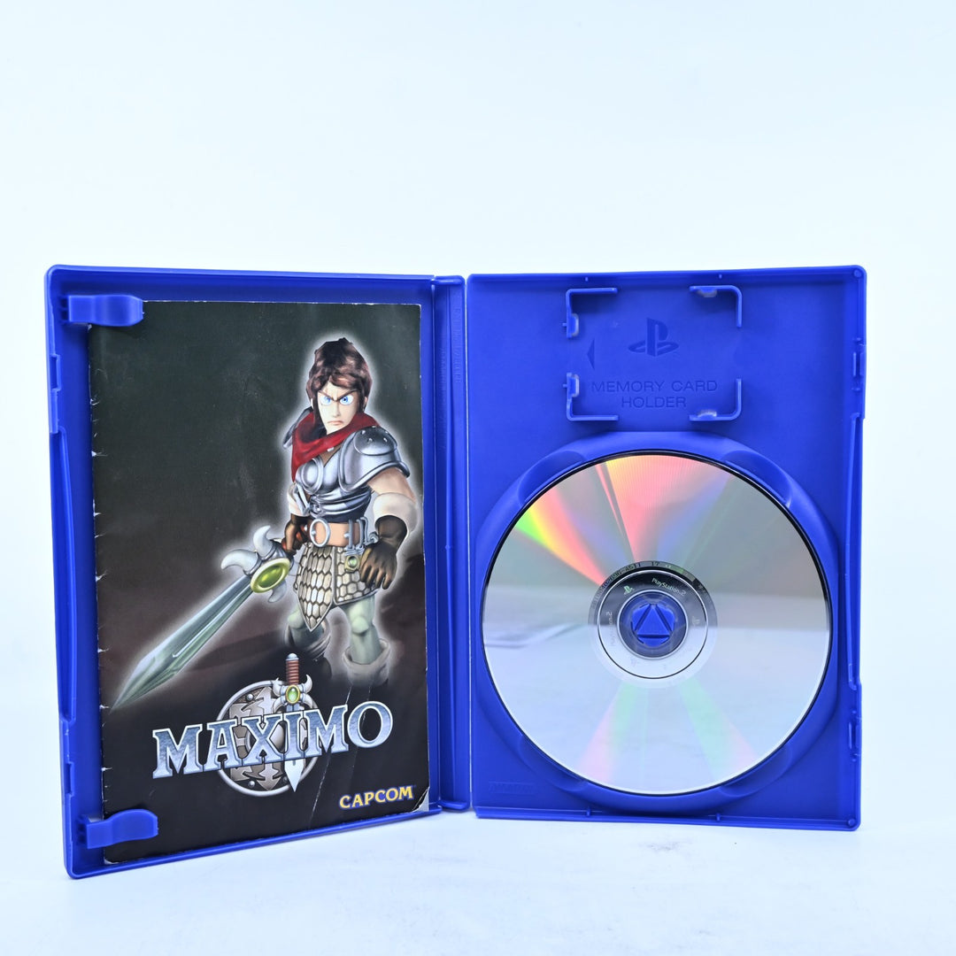Maximo - Sony Playstation 2 / PS2 Game + Manual - PAL - MINT DISC!