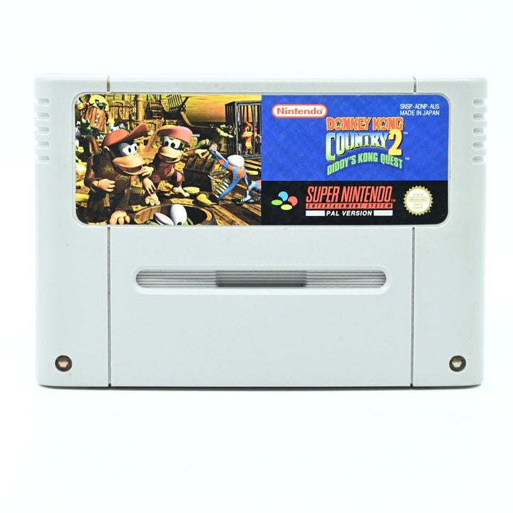 Donkey Kong Country 2 - Super Nintendo / SNES Game - PAL - FREE POST!