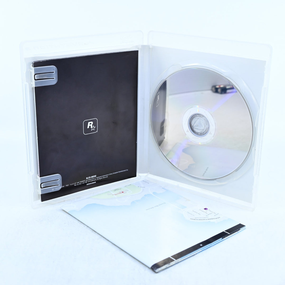 Grand Theft Auto IV - Sony Playstation 3 / PS3 Game + Manual + Map - MINT DISC!