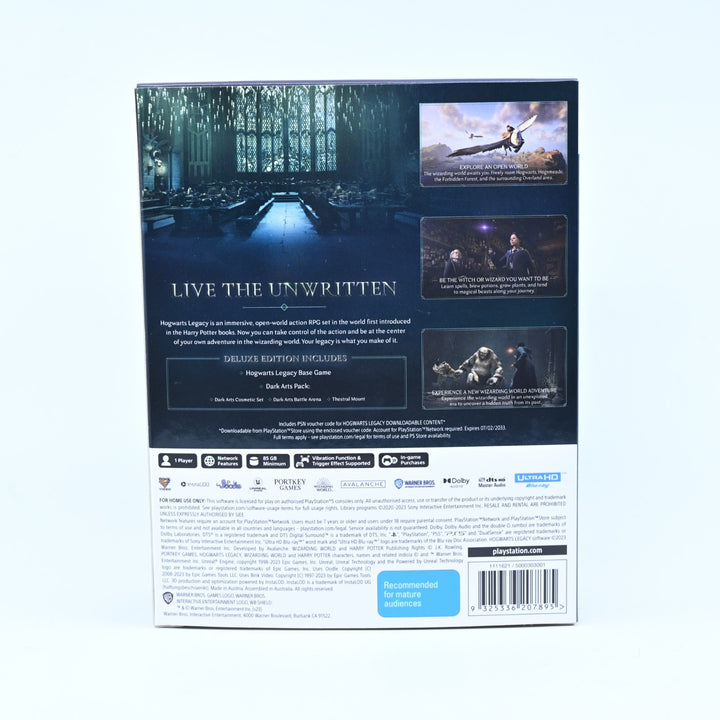 Hogwarts Legacy Deluxe Edition + Pin - Sony Playstation 5 / PS5 Game