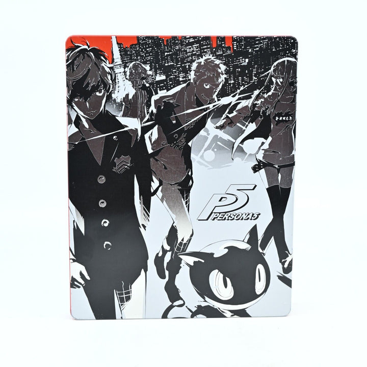 Persona 5 Steelbook - Sony Playstation 4 / PS4 Game + Manual - FREE POST!