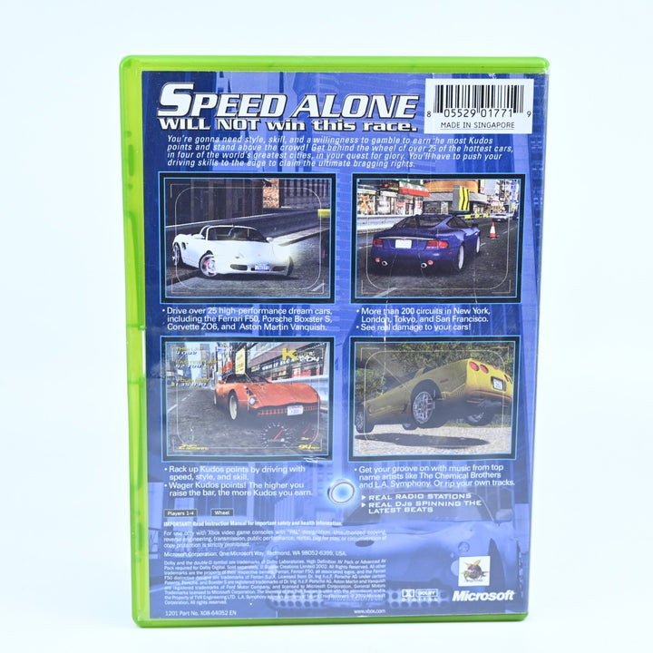 Project Gotham Racing - Original Xbox Game + Manual - PAL - MINT DISC!