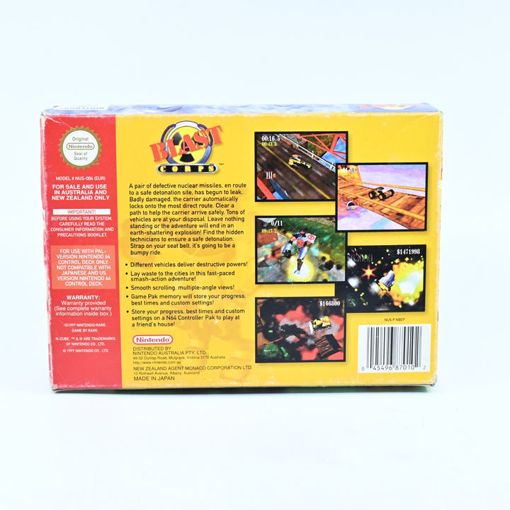 Blast Corps - N64 / Nintendo 64 Boxed Game - PAL - FREE POST!