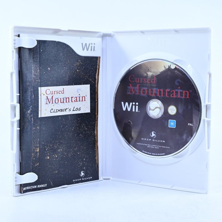 Cursed Mountain - Nintendo Wii Game + Manual - PAL - MINT DISC!