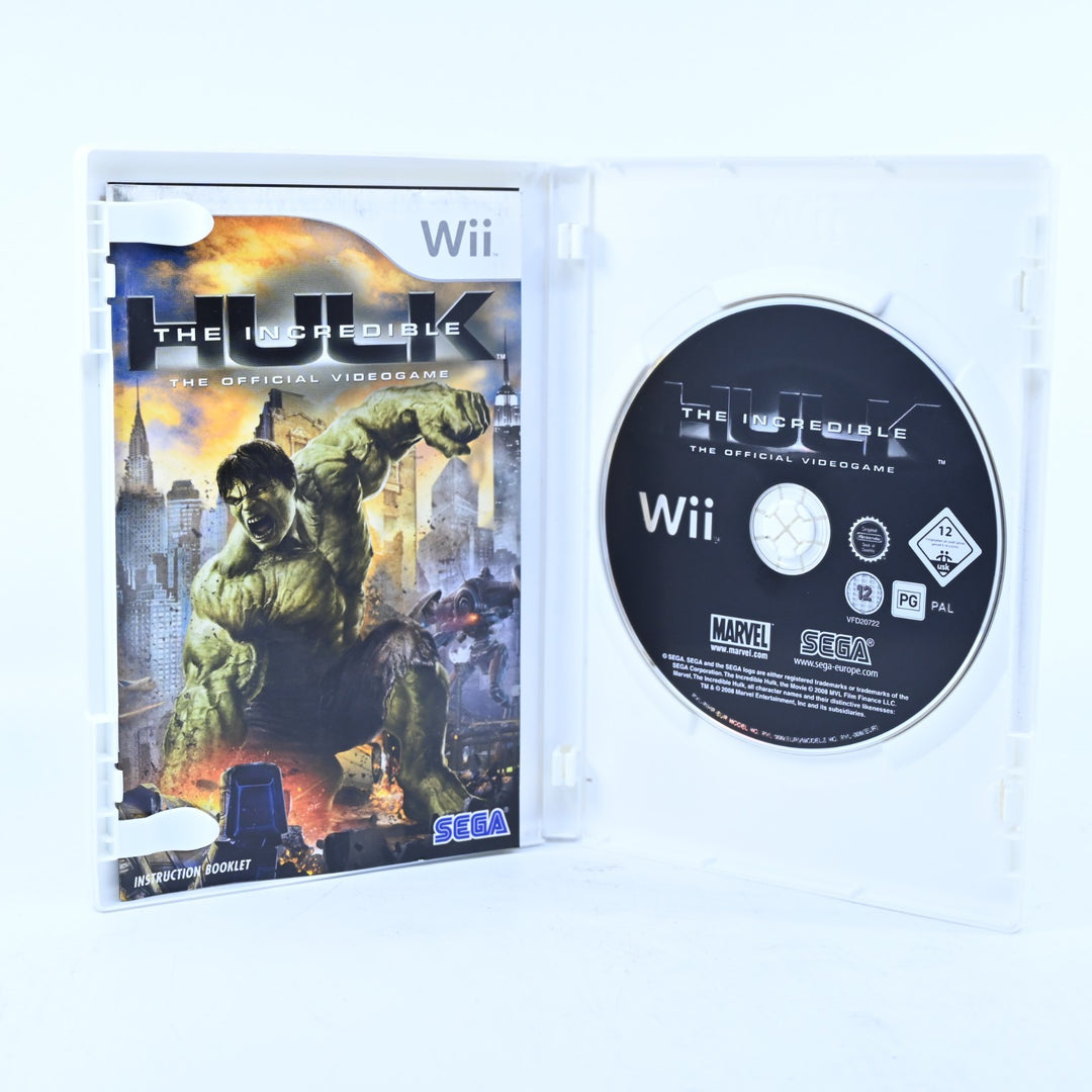 The Incredible Hulk - Nintendo Wii Game + Manual - PAL - MINT DISC!