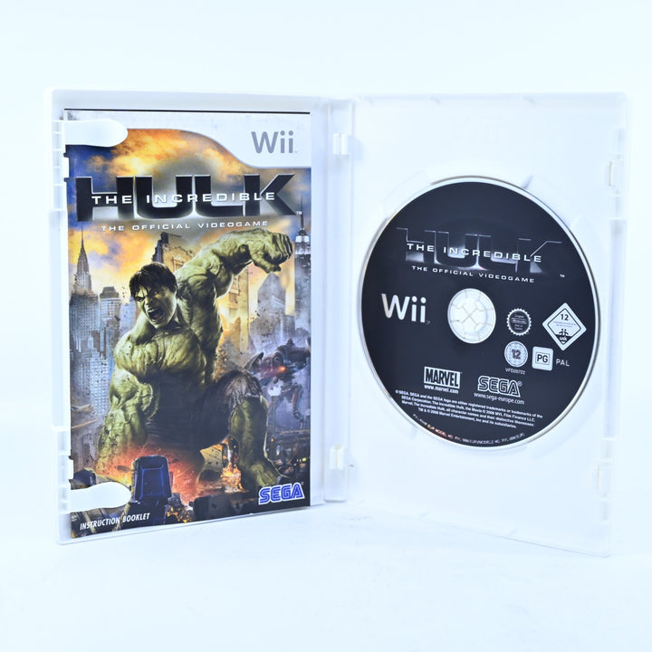 The Incredible Hulk - Nintendo Wii Game + Manual - PAL - MINT DISC!