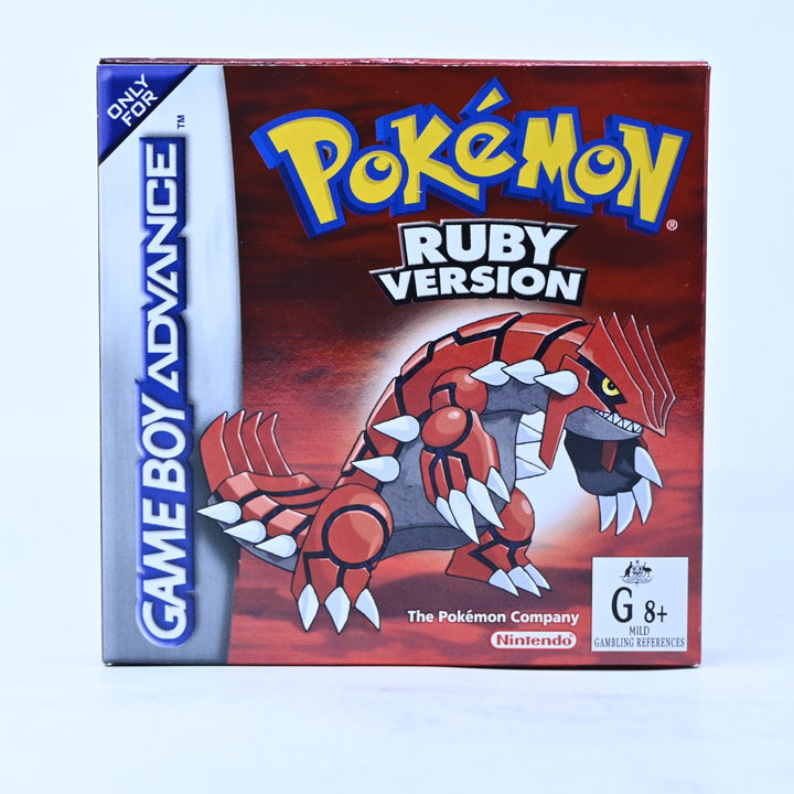 Pokemon Ruby Version - Nintendo Gameboy Advance / GBA Boxed Game - AUS PAL