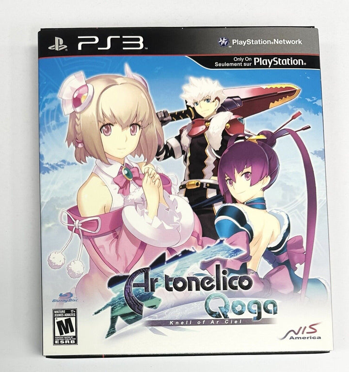 Ar Tonelico Qoga Knell of Ar Ciel Collector’s Edition Playstation 3 PS3 Game