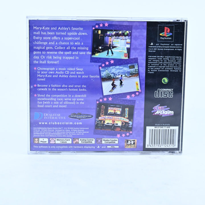 Mary-Kate and Ashley Magical Mystery Mall - Playstation 1 / PS1 Game - No Manual