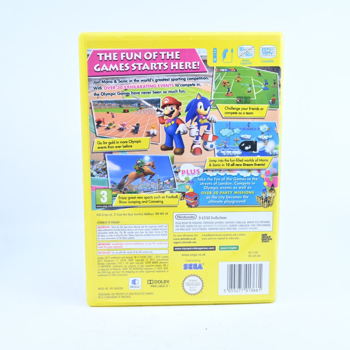 Mario & Sonic at the London 2012 Olympic Games - Nintendo Wii Game - PAL