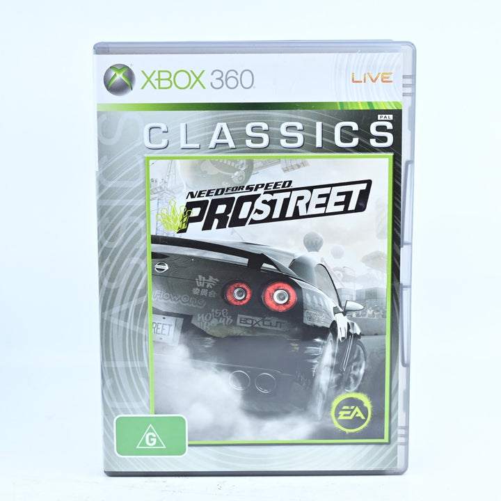 Need for Speed: Prostreet - Xbox 360 Game + Manual - PAL - MINT DISC!