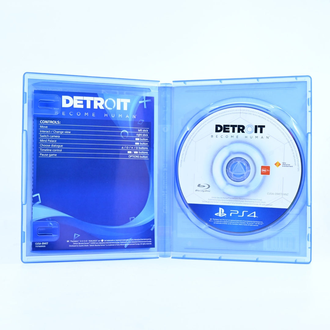 AS NEW! Detroit: Become Human - Sony Playstation 4 / PS4 Game - FREE POST!