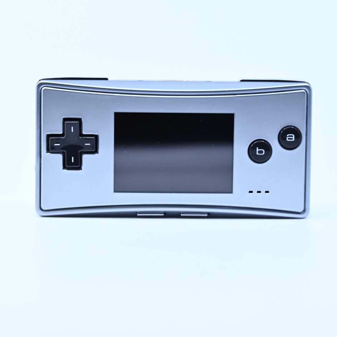 UNUSED! Silver Gameboy Micro - Nintendo Gameboy Micro Boxed Console