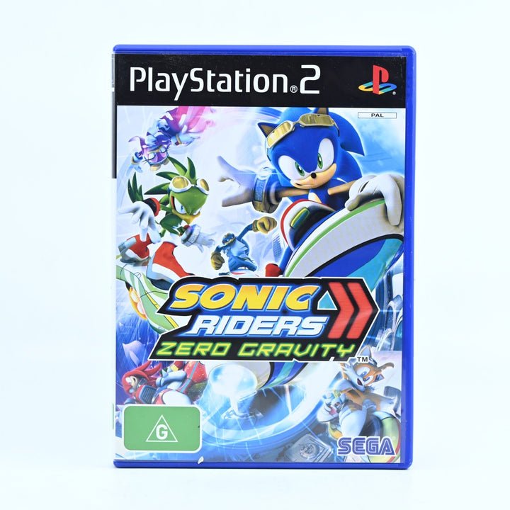 Sonic Riders: Zero Gravity - Sony Playstation 2 / PS2 Game + Manual - PAL