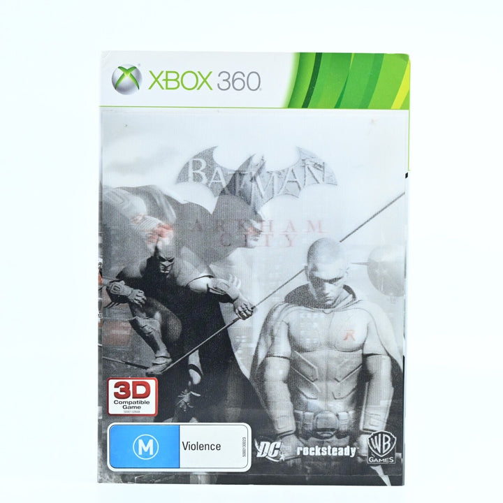 Batman: Arkham City - Holographic Lenticular Cover - Xbox 360 Game + Manual