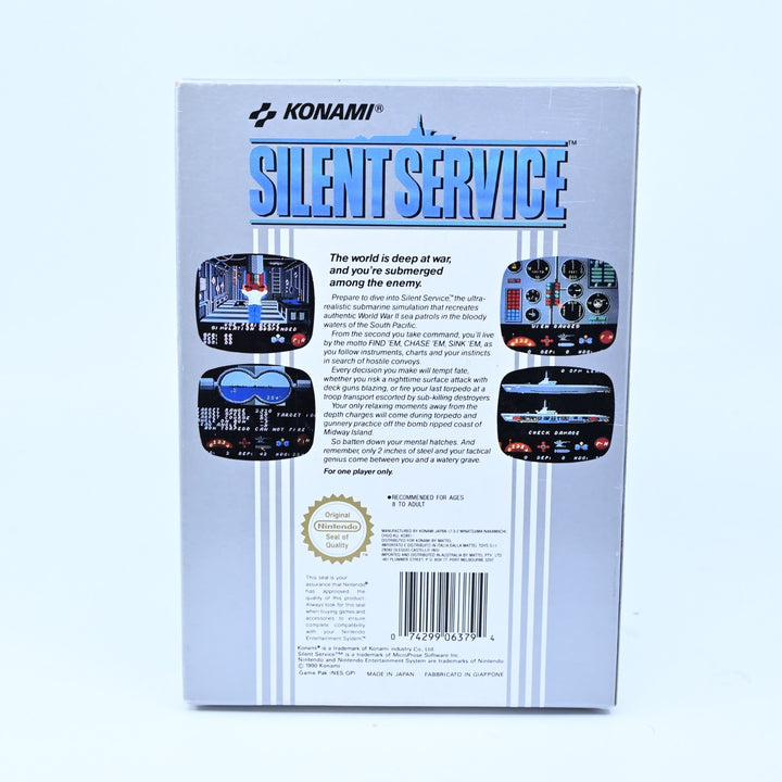 Silent Service - Nintendo Entertainment System / NES Boxed Game - PAL