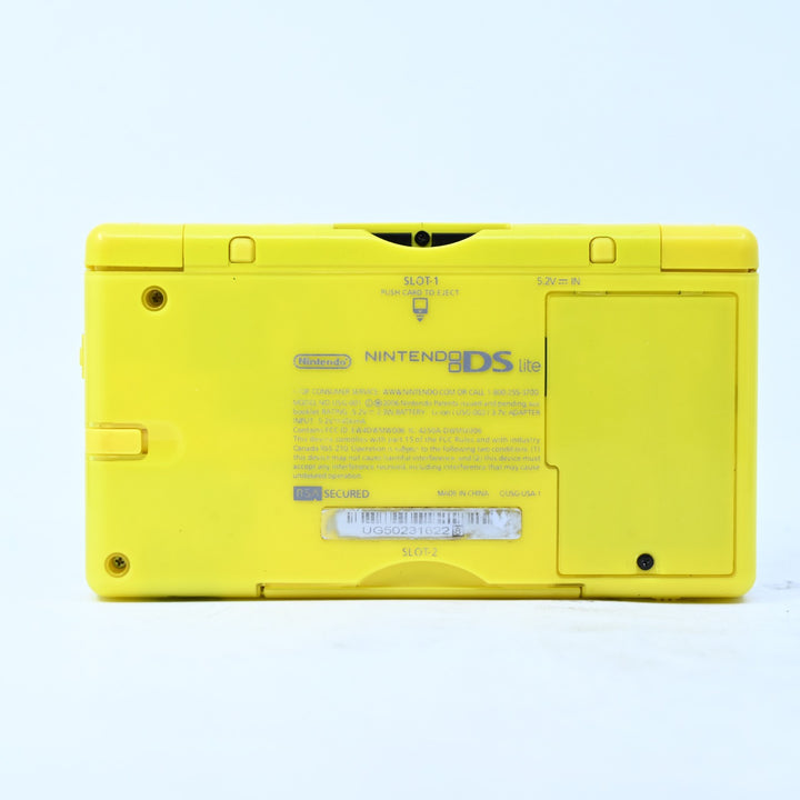 Pokemon Center Pikachu Yellow - Nintendo DS Lite Console - USG-001