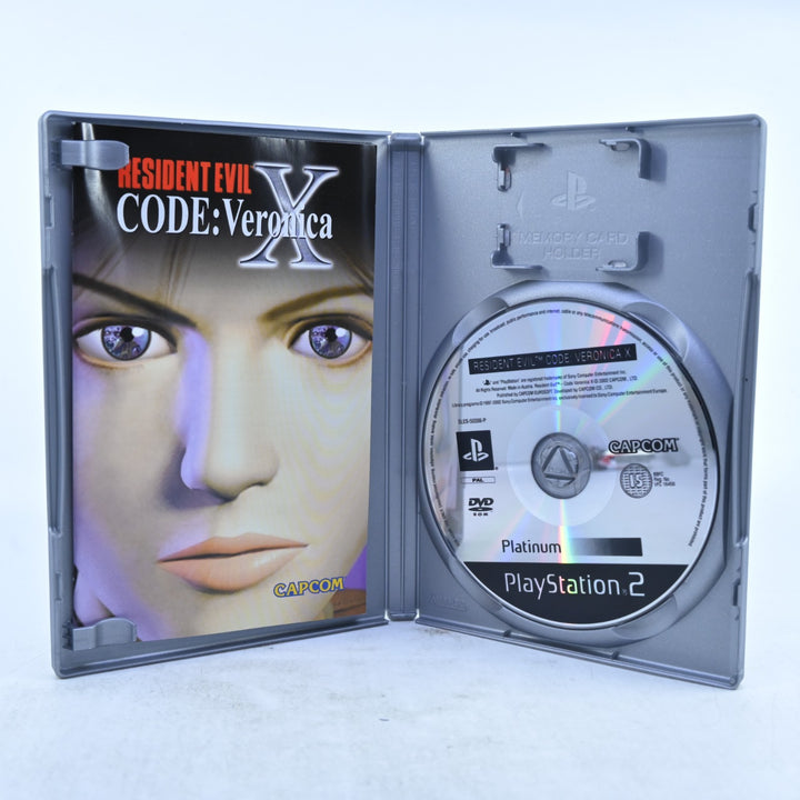 Resident Evil Code: Veronica X - Sony Playstation 2 / PS2 Game + Manual - PAL