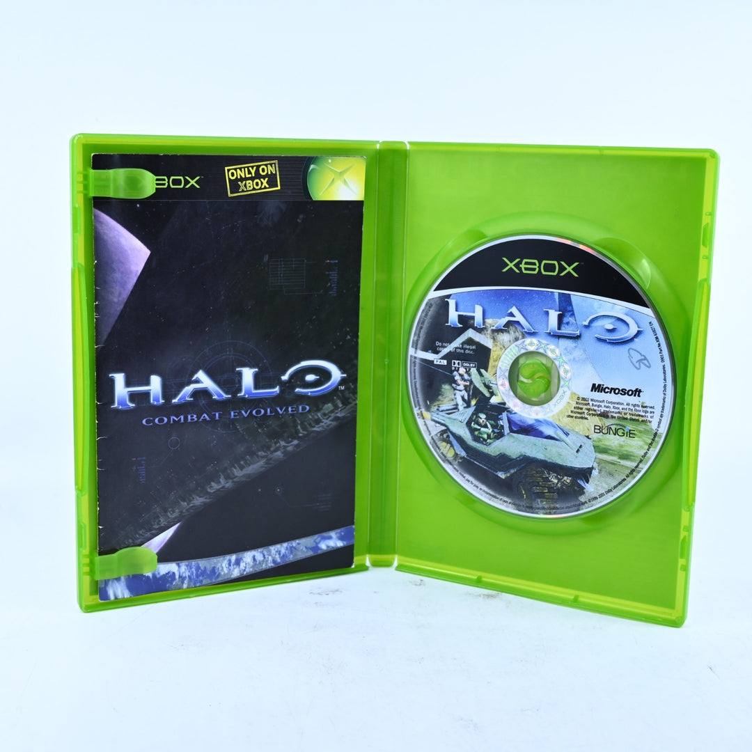 Halo: Combat Evolved - Original Xbox Game + Manual - PAL - MINT DISC!