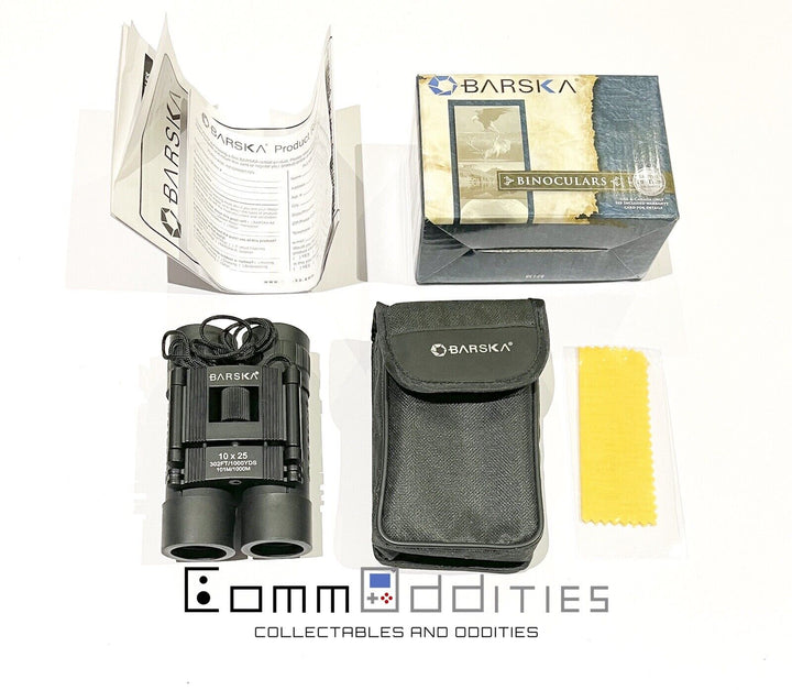 AS NEW! Barska 10 x 25mm Binoculars