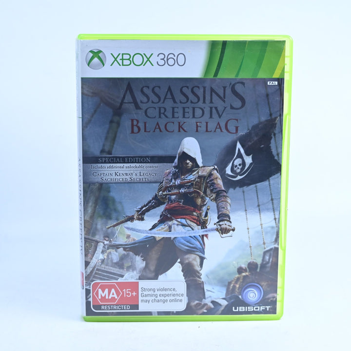 Assassins Creed IV Black Flag Special Edition - Xbox 360 Game + Manual