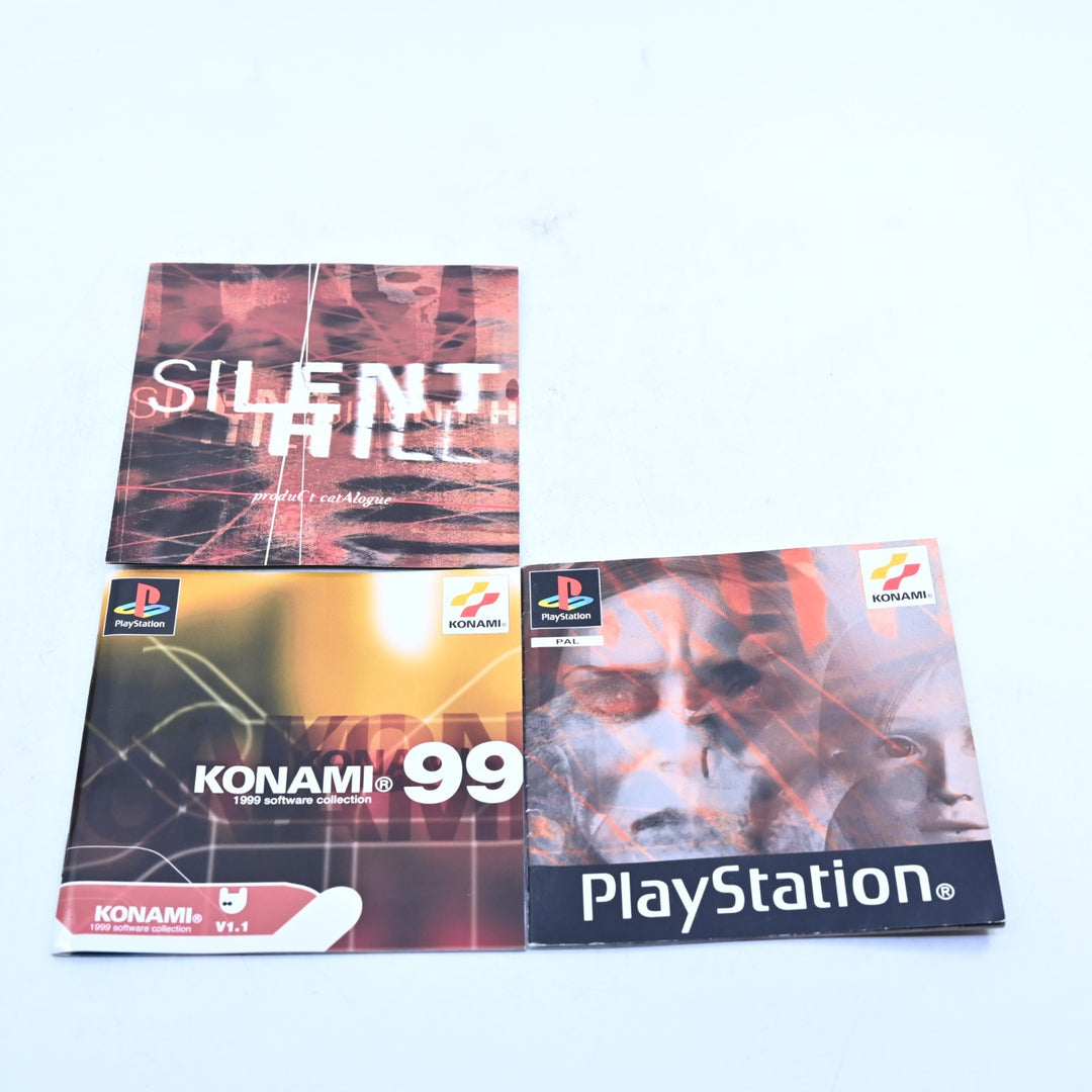 Silent Hill - Sony Playstation 1 / PS1 Game + Manual - PAL - MINT DISC!