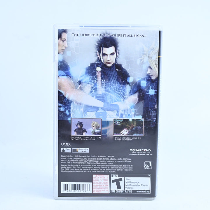 Crisis Core: Final Fantasy VII - Sony PSP Game + Manual - FREE POST!