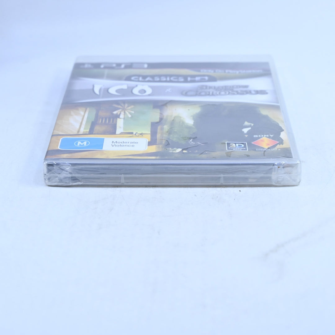 Ico & Shadow Of The Colossus Classics HD - SEALED! - PS3 Game - Cracked Case!