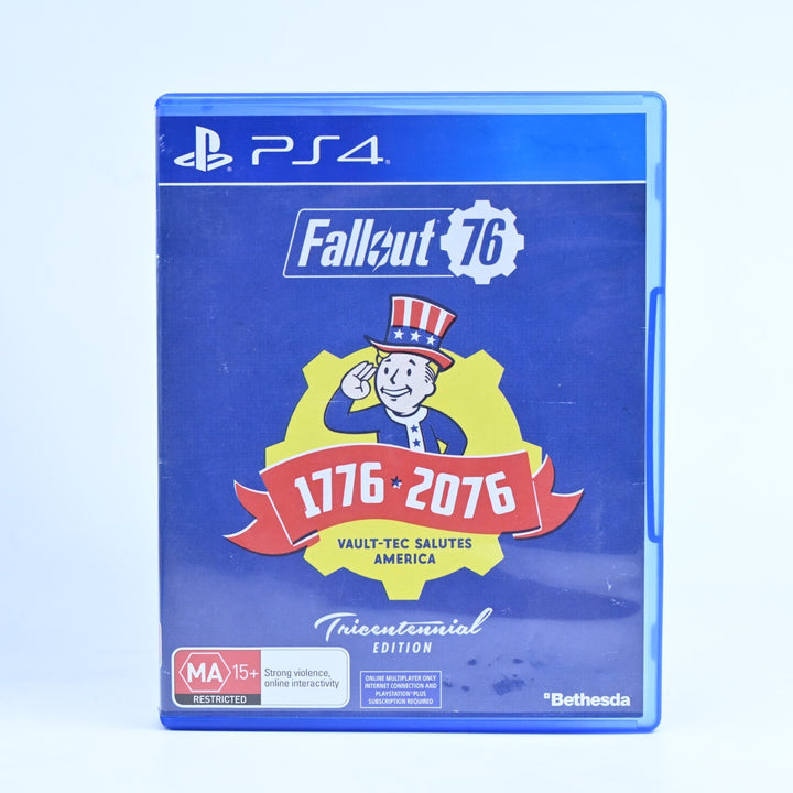 Fallout 76 - Tricentennial Edition - Sony Playstation 4 / PS4 Game + Manual